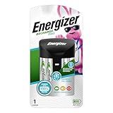 Energizer Recharge Pro Rechargeable AAA and AA Battery Charger With 4 NiMh Rechargeable AA Batteries, Provides a Full Charge in 3 Hours