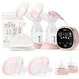 NCVI Electric Breast Pump 8782, Portable Hospital-Grade Double Pump