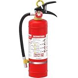 Ougist ABC Dry Chemical Fire Extinguisher, 5 lb – 2-A:10-B：C Rated for Home, Office & Vehicle, Quick Release, Easy-Grip Handle, Ideal for Electrical & Grease Fires, Car Extinguisher, Model FF2KG