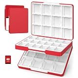 MoKo 60 Game Card Case Compatible with Nintendo Switch 2/OLED/3DS/3DSXL