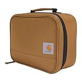 Carhartt Insulated Lunch Cooler For Men and Women, Fully Insulated Lunch Pale for Everyday Use, 4 Can (Brown)