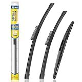 5 PLUS Silicone Windshield Wipers Fits Subaru Outback 2020-2025 (3 PACK)