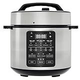 OLIXIS Electric Pressure Cooker 6 Quart Stainless Steel Multi Cooker Electric for Pressure 12-in-1 Rice, Steamer, Yogurt Maker, Slow Cook,Meat Stew, Cake, Porridge, Multigrain