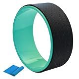 NGT 13 Inch Yoga Wheel for Back Pain Relief and Stretching - Strong & Comfortable Dharma Yoga Prop for Flexibility, Balance & Core Strength - Durable Exercise Wheel