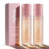 Sheghy Sunglaze Sheer Setting Mist Sunscreen SPF 50, Broad Spectrum Shimmering Body Oil Mist, Hydrating Makeup-Friendly Glow Spray, Reef-Safe, Non-Greasy & Fast-Absorbing for Face & Body (2)