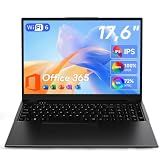 jumper 17.6 Inch Laptop with Office 365, N95 CPU,16GB RAM 1TB SSD+128GB Storage,100% sRGB FHD Display,Windows 11, Backlit Keyboard, WiFi-6,7000mAh, DC Fast-Charging,Laptops for Students and Business
