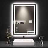 LOAAO 24"X32" LED Bathroom Mirror with Lights, UL Listed