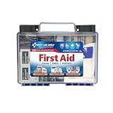 First Aid Only 91248 OSHA-Compliant First Aid Kit, All-Purpose 50-Person Emergency First Aid Kit for Business, Worksite, Home, and Car, 260 Pieces