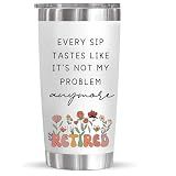 MJZAKEFR Retirement Gift for Woman Men 2026-20 Oz Tumbler