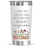 MJZAKEFR Retirement Gift for Woman Men 2026-20 Oz Tumbler-Coworker Leaving,Goodbye, Going Away, Farewell, Retired Gifts for Coworkers, Friends