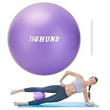 jjshund Pilates Ball, 9,8 Inch Small Exercise Mini Yoga Soft Workout Ball for Home Gym Yoga, Pilates, Core Training, Workout, Balance, Stability