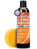 Carfidant Scratch and Swirl Remover - Car Scratch Remover for Vehicles Paint - Polishing Compound for Cars - Universal Repair Car Paint - 8.4 fl. Oz with Buffer Pad