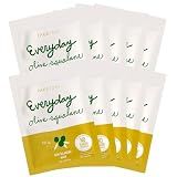 FACETORY Everyday Olive Squalane, Korean Glow Face Mask, 10 Pack