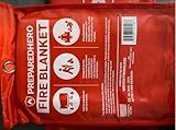 Prepared Hero Emergency Fire Blanket - 12 Pack - Fire Suppression Blanket for Kitchen, 40” x 40” Fiberglass Fire Blanket for Home