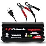 Schumacher Electric 1.5A Car Battery Charger & Maintainer, 6V/12V – SC1355