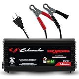 Schumacher Electric 1.5A Car Battery Charger & Maintainer, 6V/12V – SC1355