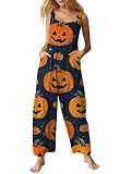 MKLUNJOP Halloween Costumes for Woman Funny Womens Jumpsuit with Pocket
