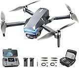 GPS Drones with Camera for Adults 4K, 45 Mins Flight, Under 249g, Foldable Drone with Brushless Motor, Auto Return/Follow, Tap Fly/Circle Fly, Beginner-Friendly One Key Start