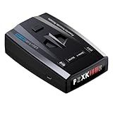 RAD1000 Laser/Radar Detector for Cars with Suction Cup Mount - X/K/Ka/KU/ST/CT Band & Laser Detection, Long Range Detection, Led Display, VG-2 Immune, Mute Memory, Multi-Mode, Ideal Gifts