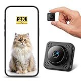 Shibet Hidden Camera, Mini Nanny Cam Wireless with Free Cloud Storage, WiFi & Offline Recording, Motion Detection & Night Vision for Home Security/Nanny/Pet/Baby Monitor