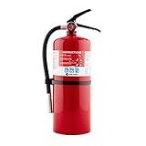 First Alert PRO10 Rechargeable Commercial Fire Extinguisher, UL rated 4-A:60-B:C, Red, 1-Pack