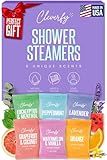 Cleverfy Shower Steamers Aromatherapy – Stocking Stuffers for Teen Girls, Women and Wife – Christmas Gifts for Teens and Women – White Elephant Gifts for Adults – 6 Tablets