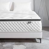 Deegari King Mattress,14 Inch King Size Mattress in a Box,Gel Memory Foam and Innerspring Hybrid Mattresses with Individual Pocket Spring for Motion Isolation,Pressure Relief,Medium Firm Feel