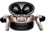 Wireless Earbuds Stereo Sound in Ear Headphones, 47H Playtime, LED Display