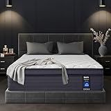 SIMARTH Full Mattress 10 Inch Memory Foam Hybrid Mattress with Motion Isolation and Pressure Relief, Strong Edge Support, Pocket Spring Full Size Mattres in a Box