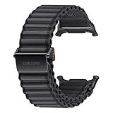 SAMSUNG Galaxy Watch Ultra Trail Band, Smartwatch Replacement Strap for Men and Women, One Click Attachment, ET-SVL70MBEGUJ, Dark Gray
