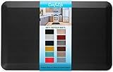 ComfiLife Anti Fatigue Floor Mat – 3/4 Inch Thick Kitchen Mats for Floor, Standing Desk Mat, Kitchen Rug – Comfort at Home, Office – Durable – Stain Resistant – Non-Slip Bottom (20" x 32", Black)