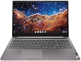 Lenovo 15.6" FHD Chromebook-Intel Quad-Core N4120(> N4020) 4GB RAM,128GB Storage,(64GB eMMC+64GB SD Card),Home & Student Laptop,with Privacy Camera,Wi-Fi6,HDMI1.4,Chrome OS,Artic Grey