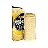 Meguiar's Water Magnet Microfiber Drying Towel, Premium Car Wash Microfiber Towel That’s Super Plush, Water Absorbent & Scratch-Free Big Microfiber Towels for Cars, 1 Pack