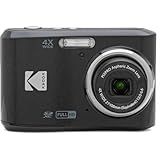 Kodak PIXPRO FZ45 Digital Camera, 16MP Point & Shoot with 4X Optical Zoom, 27mm Wide Angle, 2.7 Inch LCD, 1080p Video, Black