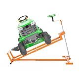 Livoccur Lawn Mower Lift Jack - Lifting Platform 882 lbs Capacity for Lawn Mowers & GardenTractors with Manual & Power Tool Handles