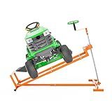 Livoccur Lawn Mower Lift Jack - Lifting Platform 882 lbs Capacity for Lawn Mowers & GardenTractors with Manual & Power Tool Handles