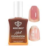 Modelones Nail Strengthener and Growth, Sheer Rose Brown Nail Polish Care