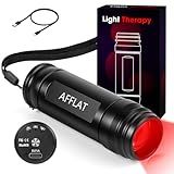 Red Light Therapy Flashlight for Pain Relief – Portable Infrared & Near Infrared Light Therapy Device for Joint, Muscle, Body & Face Inflammation, 3 Wavelengths, 4 Professional Combinations