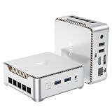 KAMRUI Essenx E2 Mini PC, AMD Ryzen 5 3500U(4 Cores, 8 Threads, Up to 3.7GHz), 16GB DDR4(Expandable) 256GB M.2 SSD Micro PC, HDMI+DP Dual 4K@60Hz Display Home/Business/Office Mini Desktop Computers