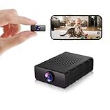 Braload Mini Camera, Nanny Cam for Home | Free Cloud & SD Storage, Works with/Without WiFi for Baby/Pet/Nanny Monitoring (Black)