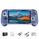 RG556 Handheld Retro Gaming Console 28 Emulators 42K+ Preloaded Games 5.48” AMOLED Display Android 13 Unisoc T820 8K TV Output Portable Video Game Console for Kids & Adults (Blue-512G)