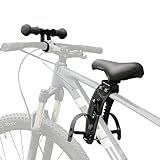 saurka Upgraded Kid Bike Seat Front Mounted and Handlebar for Mountain Bike Parent-Child Cycling, Child Bicycle Seat&Child Handlebar for All Adult MTB Bike Cycling(Handlebar+Seat)