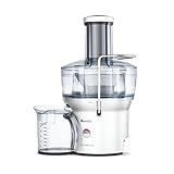 Breville BJE200XL Juice Fountain Compact Centrifugal Machine, 25 oz, Silver