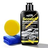 Car Scratch Remover, Scratch Remover for Vehicles, Scratch Removal Wax & Car Rubbing Compound, Car Scratch Repair for Light Scratches, Scuffs & Paint Marks, Rubbing Compound for Car Paint 3.4oz