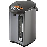 Zojirushi Micom Water Boiler and Warmer (135 oz. / 4L, Silver)