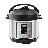 OLIXIS 10-In-1 Electric Pressure Cooker, 3 Quart Multi Cooker for Rice, Stew and Steam, Small Programmable Stainless Steel Pot with Slow Cook Function and Ceramic Inner Pot