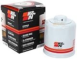 K&N Premium Oil Filter: 20,000 Mile Engine Protection with Wrench Off Nut: Compatible with Select 1990-2023 INFINITI/MAZDA/NISSAN/SUBARU Vehicle Models (See Description for Select Models), HP-1008