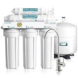 APEC Water Systems ROES-50 Essence Series Top Tier 5-Stage WQA Certified Ultra Safe Reverse Osmosis Drinking Water Filter System