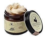 Hearth and Homestead: Handmade Whipped Tallow Balm (Coffee Vanilla) - Organic Body Butter with Infused Olive Oil - 1.3 oz …