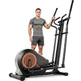 ANCHEER Elliptical Exercise Machine, Elliptical Trainer for Home Gym, Exercise Equipment 500Lbs Max Weight (Charcoal)